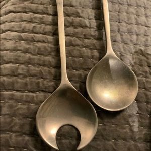 Vintage Mariposa Salad Serving Set